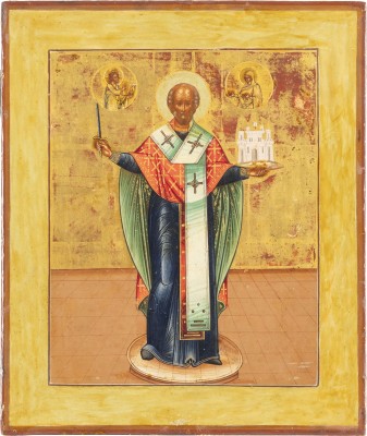 Picture IKONE MIT DEM HEILIGEN NIKOLAUS VON MOSCHAISK