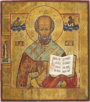 Picture IKONE MIT DEM HEILIGEN NIKOLAUS VON MYRA