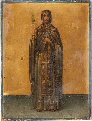 Picture IKONE MIT DER HEILIGEN NONNE ARKADIA