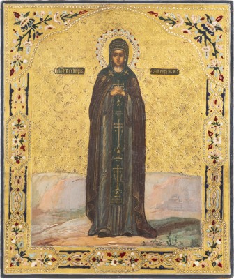 Picture IKONE MIT DER HEILIGEN MARIA VON RADONESCH