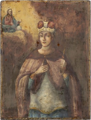Picture IKONE MIT EINEM HEILIGEN (ALEXANDER NEWSKI?)