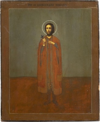 Picture IKONE MIT DEM HEILIGEN ALEXANDER NEWSKI