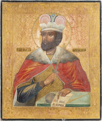 Picture KLEINE IKONE MIT DEM HEILIGEN ALEXANDER NEWSKI