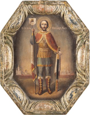 Picture IKONE MIT DEM HEILIGEN ALEXANDER NEWSKI