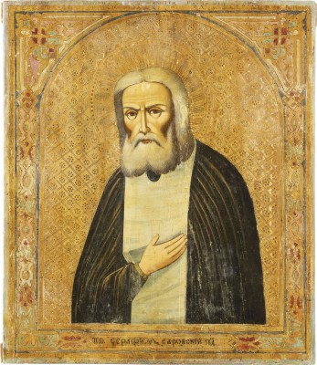 Bild IKONE MIT DEM HEILIGEN SERAFIM VON SAROW