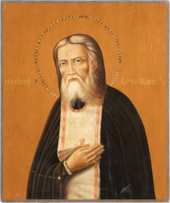 Picture IKONE MIT DEM HEILIGEN SERAFIM VON SAROW