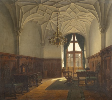 Auction <br>OBERBÜRGERMEISTERSTUBE IM RATHAUS ZU DANZIG. 1874