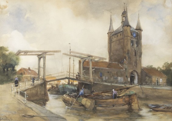 Auction <br>HOLLÄNDISCHE GRACHTBRÜCKE (ZUIDHAVENPOORT IN ZIERIKZEE)