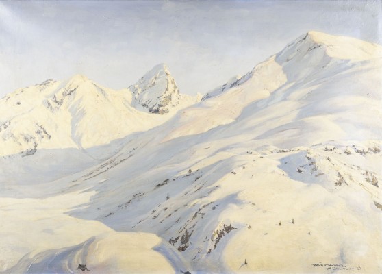 Auktion <br>'ROCKSPITZE AM ARLBERG'. 1925