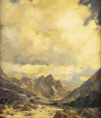 Auktion <br>HOCHGEBIRGSBACH (WIMBACHTAL): 1925