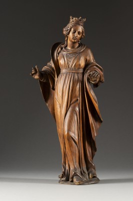 Auction <br>BEKRÖNTE MADONNA