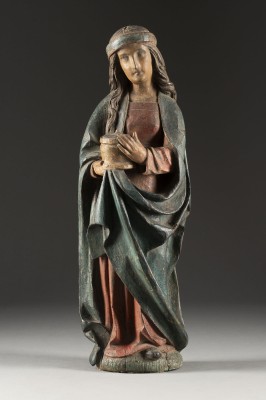 Auction <br>HEILIGE BARBARA MIT GEFÄSS
