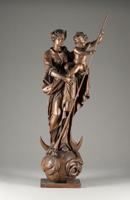 Auction <br>GROSSE MARIA IMMACULATA MIT DEM CHRISTUSKIND