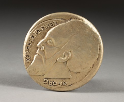 Auction <br>MEDAILLE GEORG KERSCHENSTEINER 'DIE BERUFSBILDUNG'