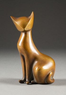 Auktion <br>SITZENDE KATZE