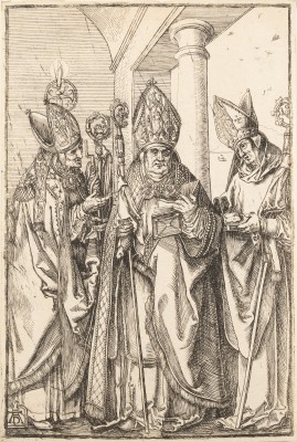Picture 'DIE HEILIGEN BISCHÖFE NIKOLAUS, ULRICH UND ERASMUS'