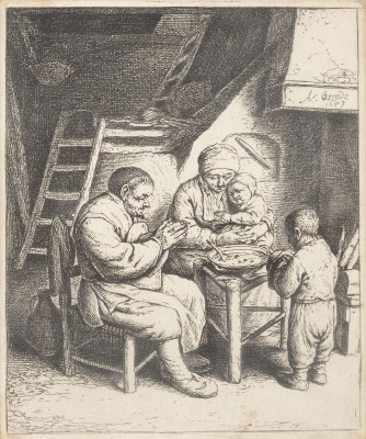 Auktion <br>'DAS TISCHGEBET' (1653)