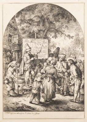 Bild 'DER BÄNKELSÄNGER' (1740)