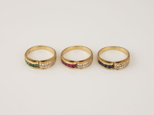 Auktion <br>DREI RINGE