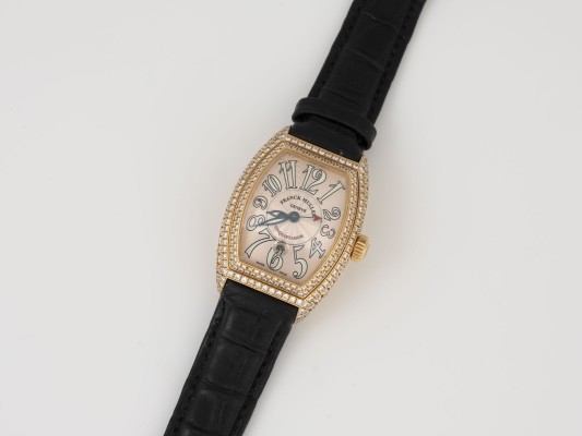Auktion <br>ARMBANDUHR 'FRANCK MULLER - CONQUISTADOR LADY DIAMANTS N0. 30 - 8000 L SC D'