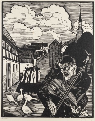 Auktion <br>'DER SORBISCHE GEIGER (VON CROSTWITZ)' (1949)