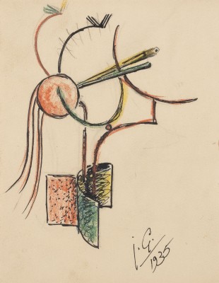 Auktion <br>ABSTRAHIERTE FIGUR (1935)