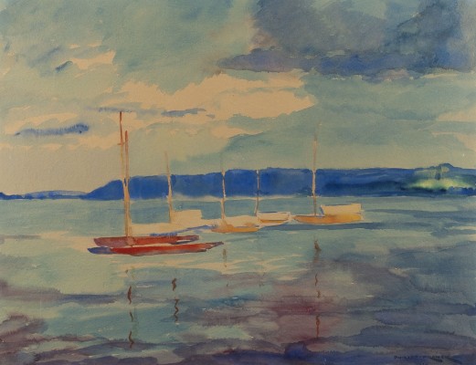 Auction <br>SEGELBOOTE AUF SEE (1924)