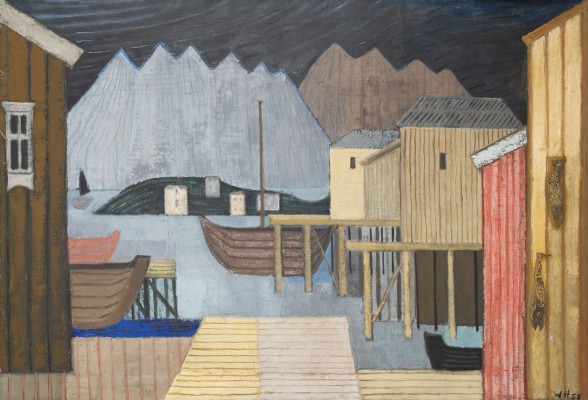 Auktion <br>'NORDISCHE LANDSCHAFT I' (1958)