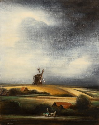 Auction <br>LANDSCHAFT MIT MÜHLE