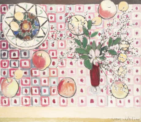 Picture 'KIRSCHBLÜTE UND ÄPFEL'
