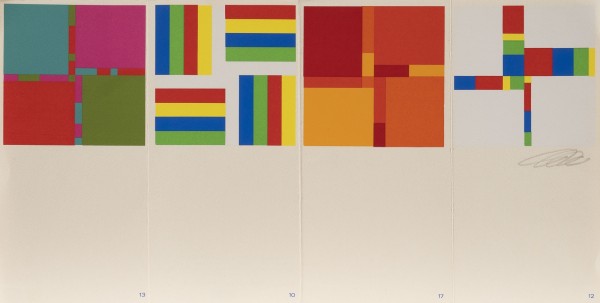 Bild SIGNIERTE BROSCHÜRE MIT 4 SERIGRAFIEN (1969)