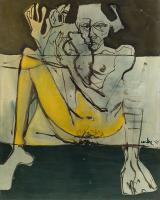 Auktion <br>MÄNNLICHER AKT (1971)