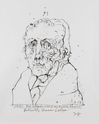Auction <br>KONVOLUT VON 5 LITHOGRAFIEN ('GEORG BÜCHNER' / 'MARCEL PROUST' / 'THEODOR FONTANE' / HONORE DE BALZAC' / 'CHRISTOPH AUGUST VULPIUS'