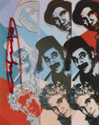 Bild SIGNIERTER DRUCK 'THE MARX BROTHERS'
