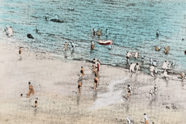 Bild HANDKOLORIERTE FOTOPOSTKARTE 'WHITLEY BAY' (1965)