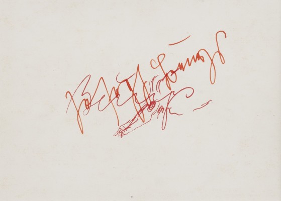 Bild SIGNIERTER DRUCK 'SIGNATURE' (1956/73)