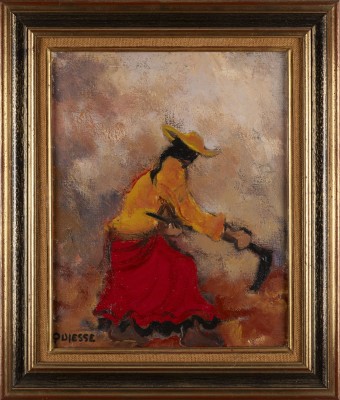Picture 'BÄUERIN AUF DEM FELD'