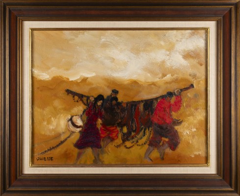 Picture 'RÜCKKEHR DER FISCHER' ('RETOUR DES PECHEURES')