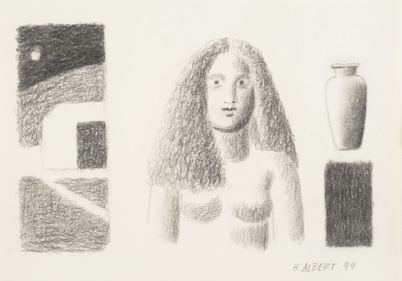 Bild LANDSCHAFT AKT VASE (1999)