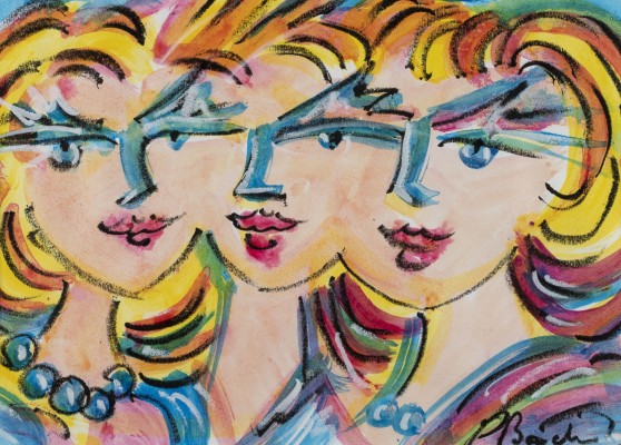 Picture DREIFACHES DAMENPORTRAIT (2000)