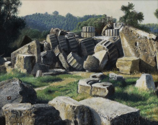 Picture 'OLYMPIA, ZEUSTEMPEL III' (2000)