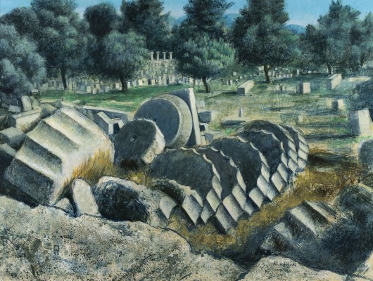 Picture 'OLYPMIA, ZEUSTEMPEL-TRÜMMER' (2005)