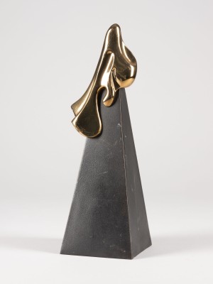 Auktion <br>BRONZE MIT SCHMELZENDER OPTIK