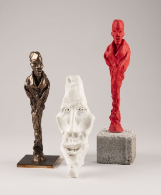 Bild KONVOLUT VON 3 SKULPTUREN