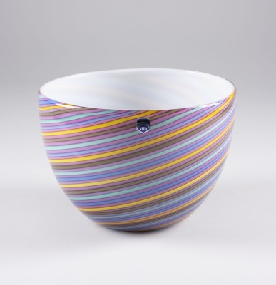 Auktion <br>CENEDESE MURANO SCHALE 'A SPIRALE'