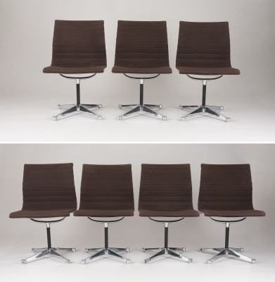 Auction <br>SIEBEN ALUMINIUM CHAIRS MODELL 'EA 105 / 106'