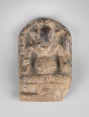 Picture EINE KLEINE STELE MIT DER DARSTELLUNG VON GANESHA AUS STEIN