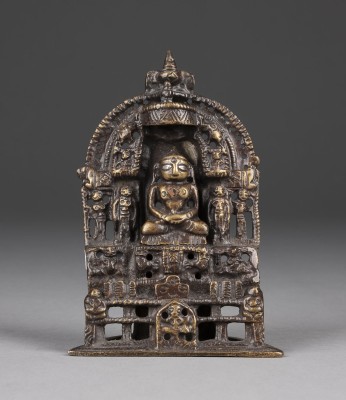 Picture EIN KLEINER JAIN-ALTAR AUS BRONZE