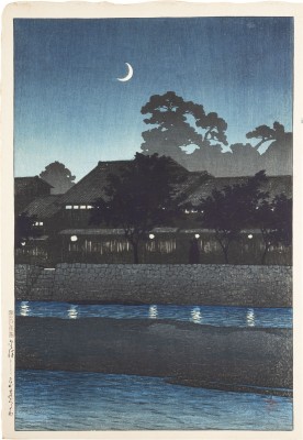 Auktion <br>KAWASE HASUI, KANAZAWA NAGARE NO KURUWA