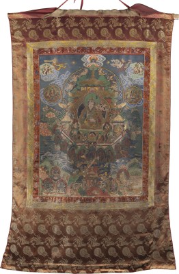 Picture EIN THANGKA DES PADMASAMBHAVA IM REINEN LAND